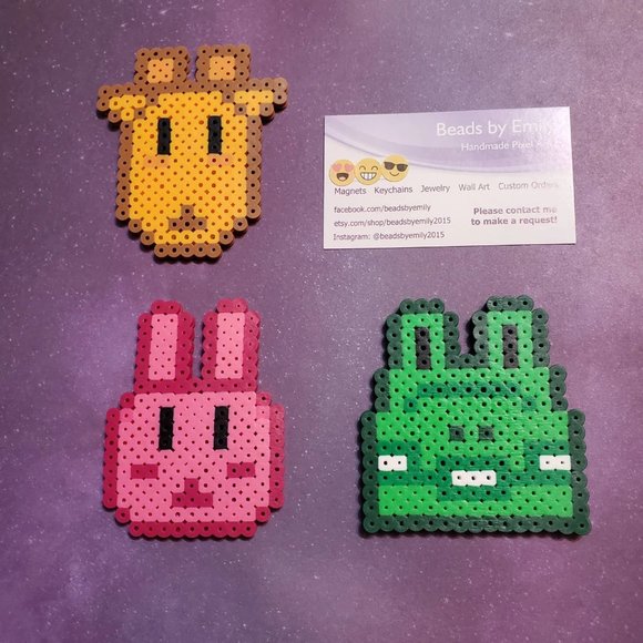 Zookeeper Magnet Set - Kids Room - Locker Magnets - Nerdy Geeky Home Decor - Picture 5 of 6